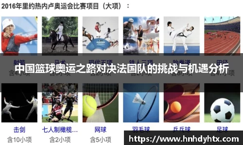 中国篮球奥运之路对决法国队的挑战与机遇分析